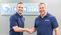 BodyEnvy employees shaking hands