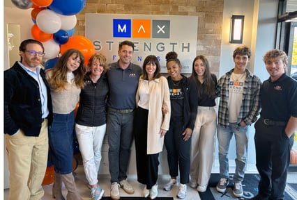 Tim and his MaxStrength team