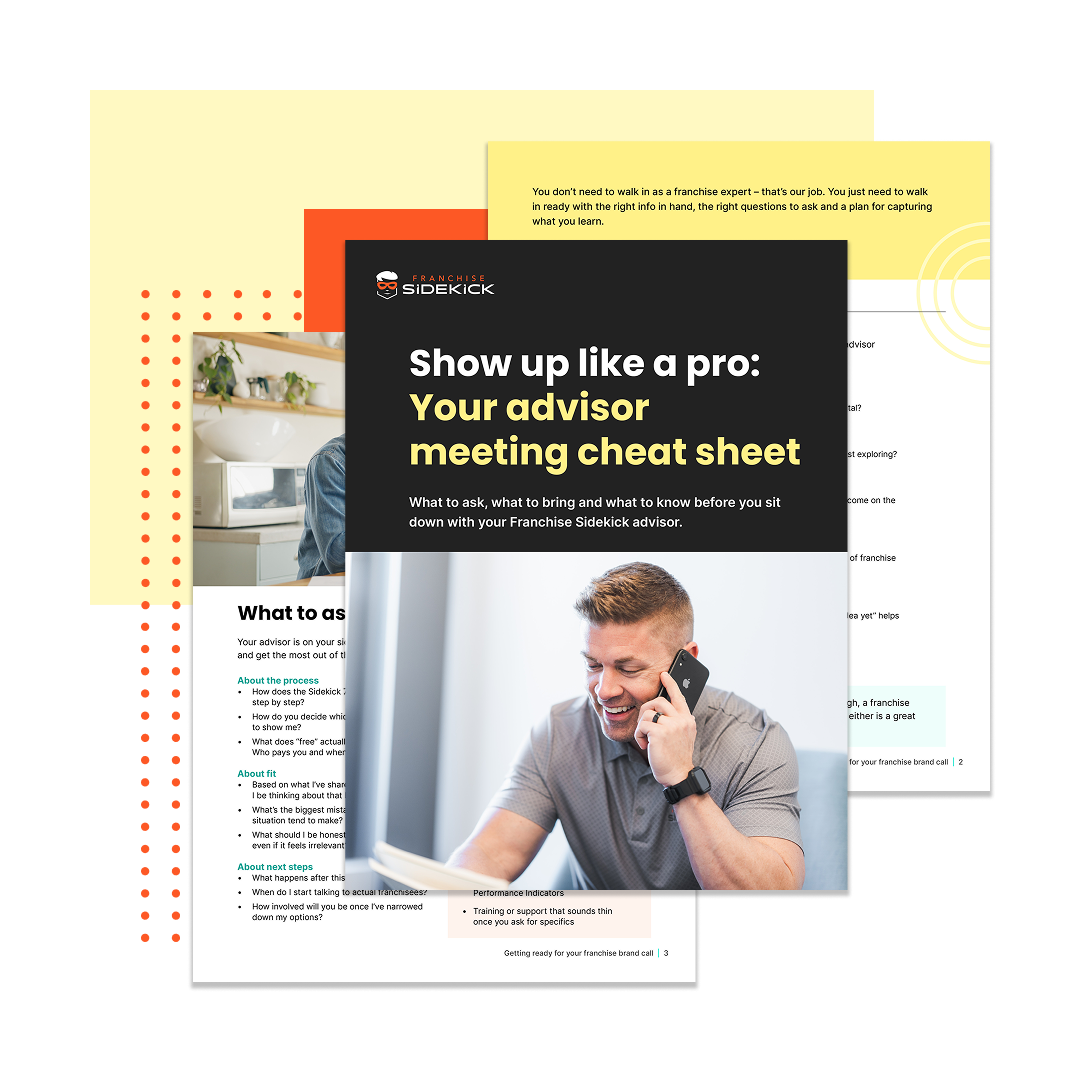 Franchise Advisor Prep Sheet_Landing Page Graphic