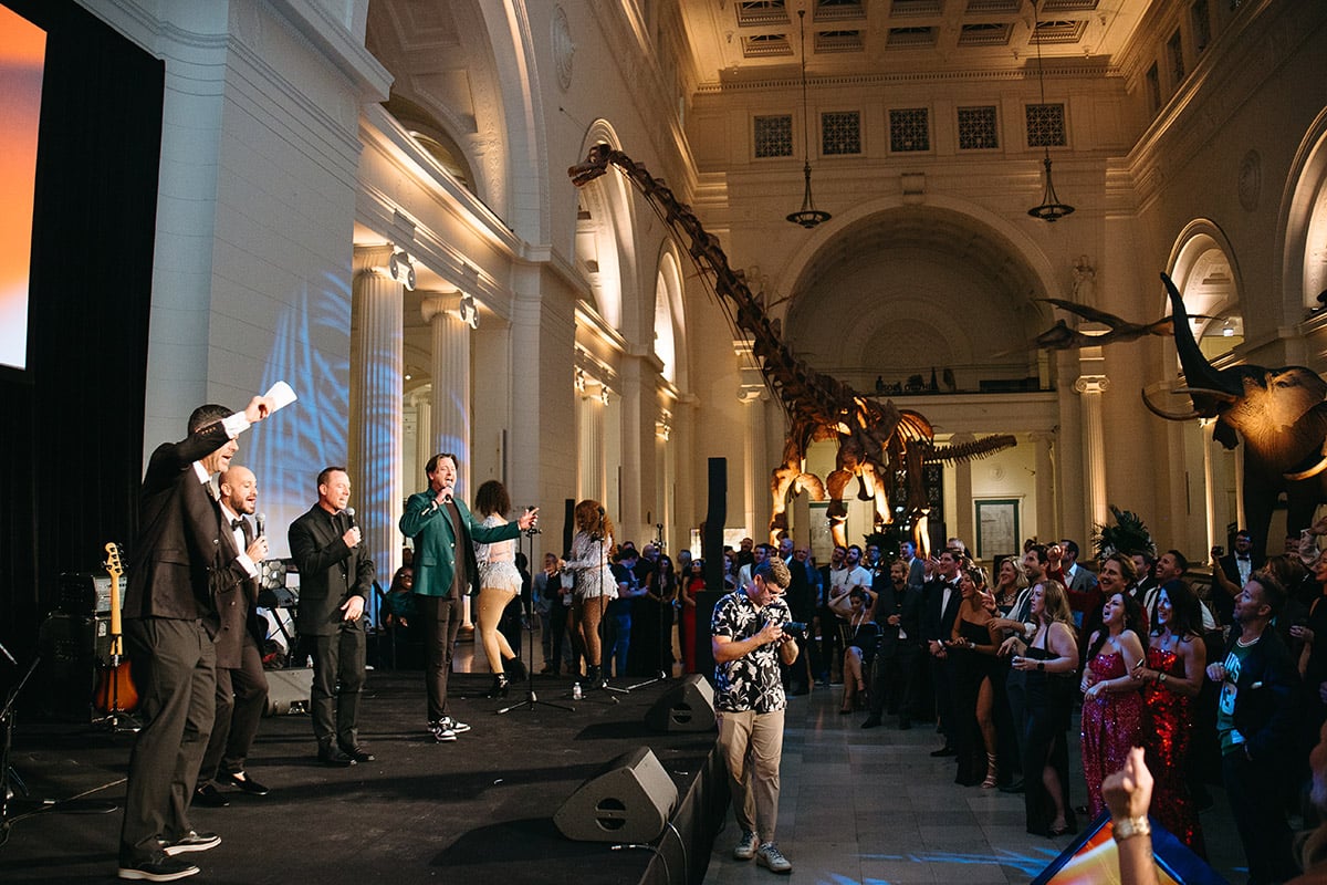 Celebration at the Chicago Field Museum