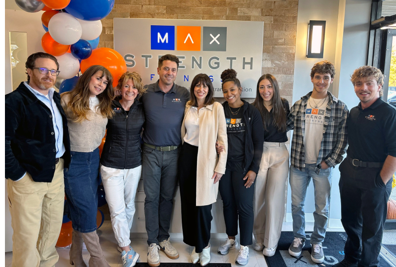 Tim and his MaxStrength team