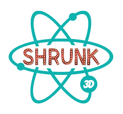 Shrunk 3D logo