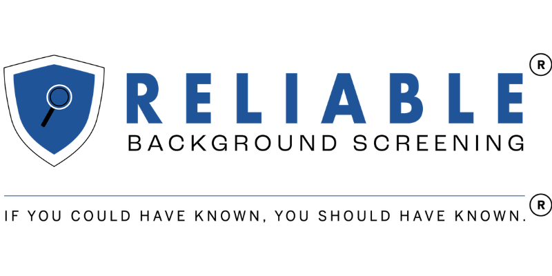 Reliable Background Screening Logo 